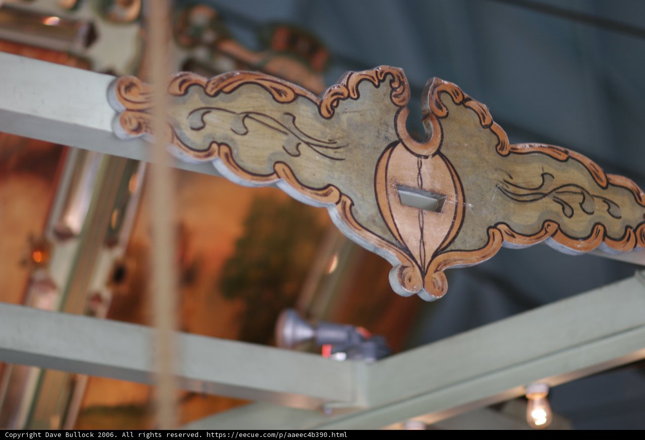Beautifully Decorated Carousel