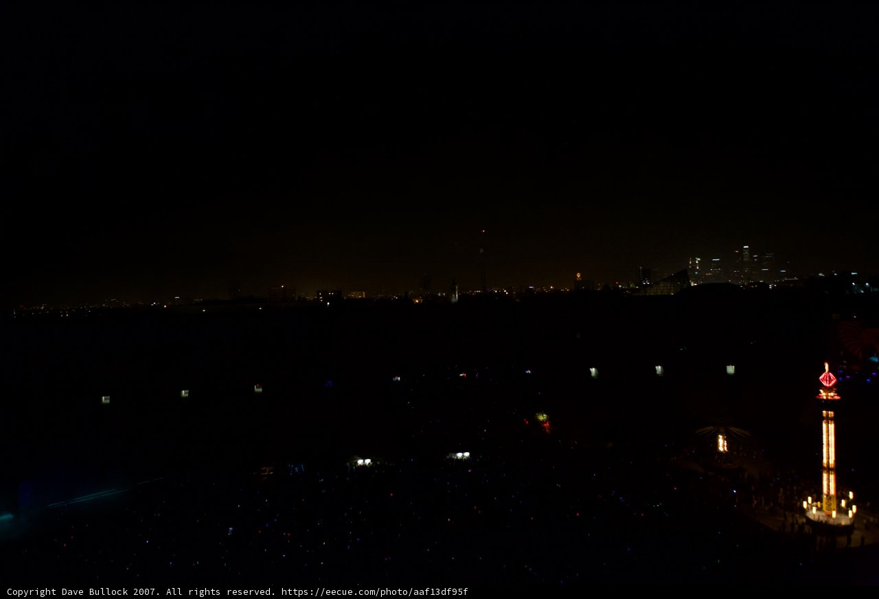 Night View of the Urban Metropolis