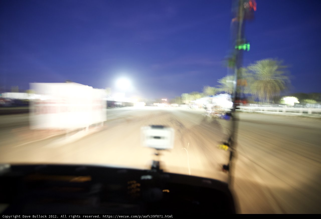 Blurring Through the Desert