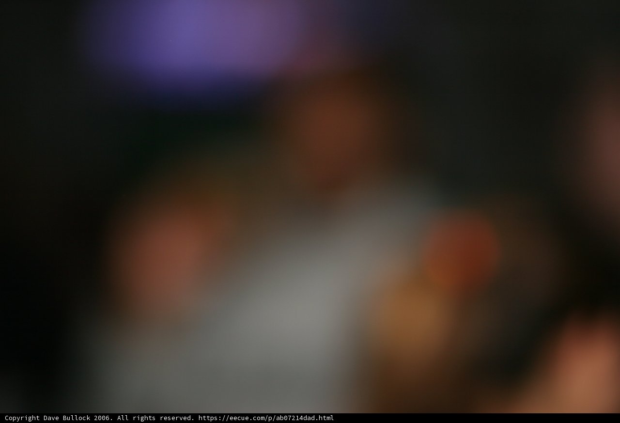 Blurred Partygoers
