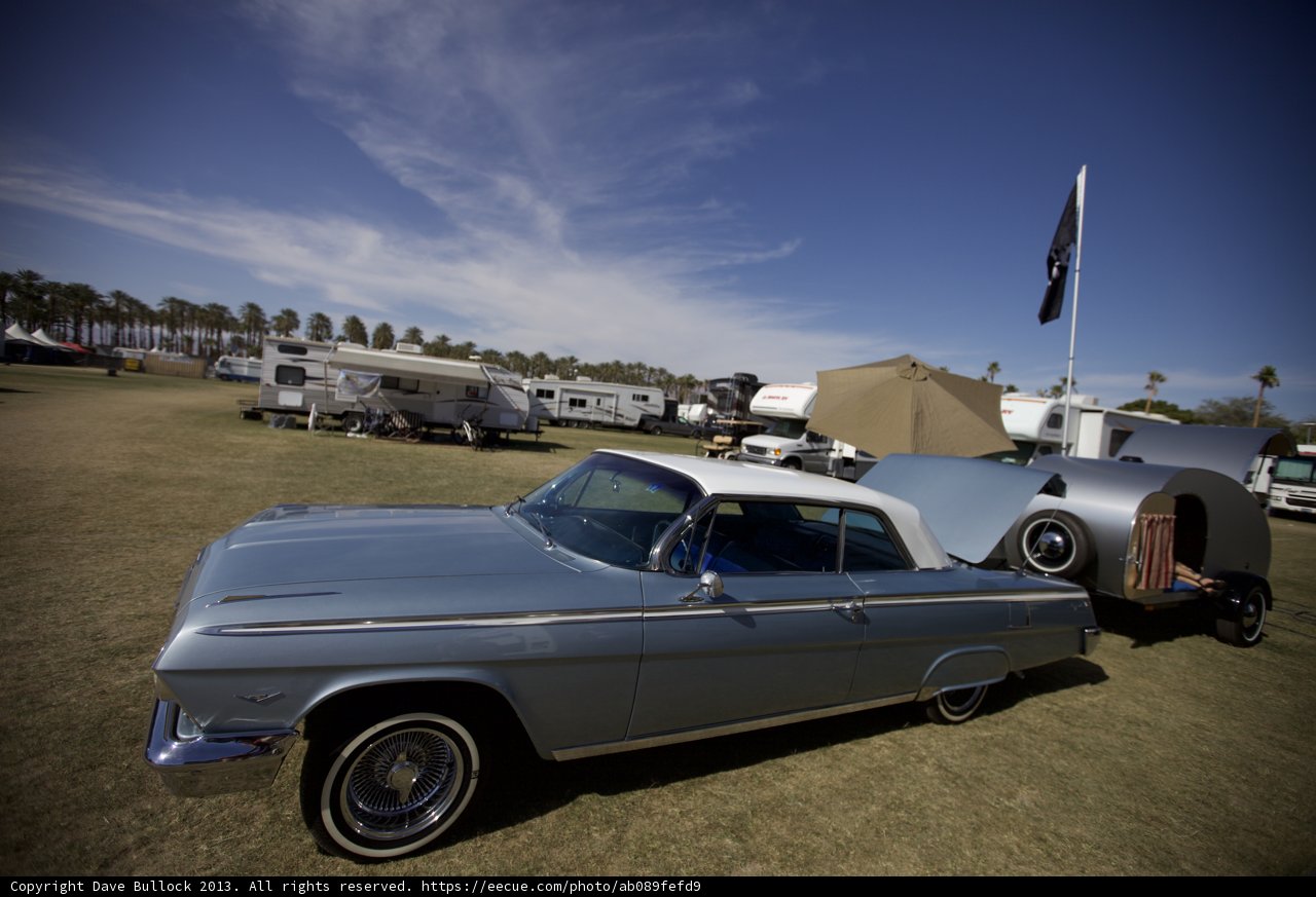 Classic Car and Trailer
