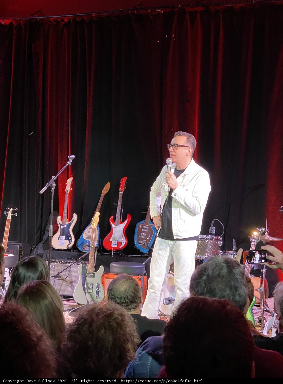 Fred Armisen Rocks San Francisco Stage with Guitars