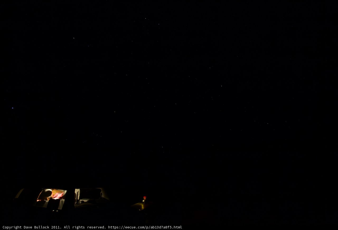 Nighttime Truck Ride