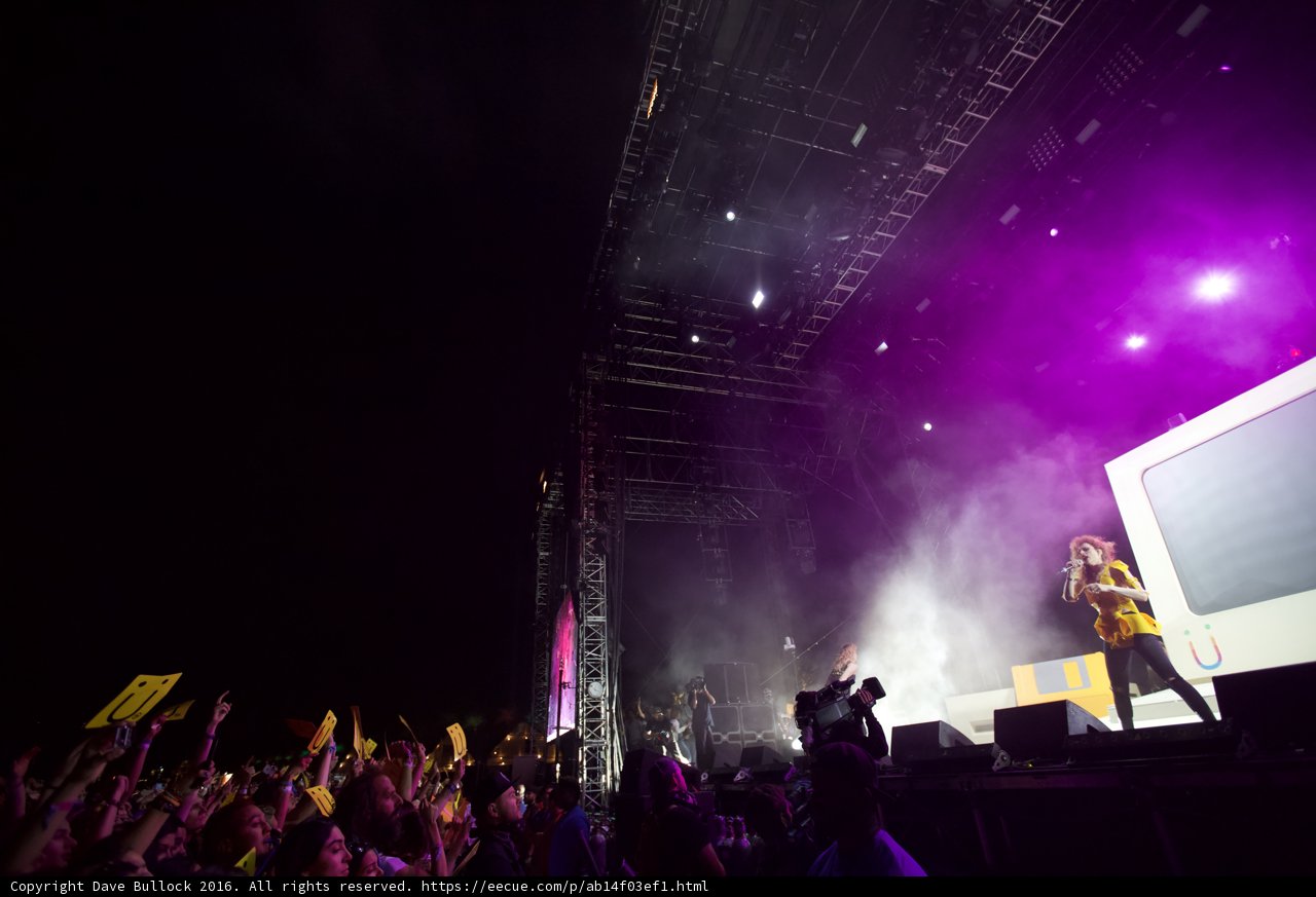 Rocking it out with Emma at Coachella