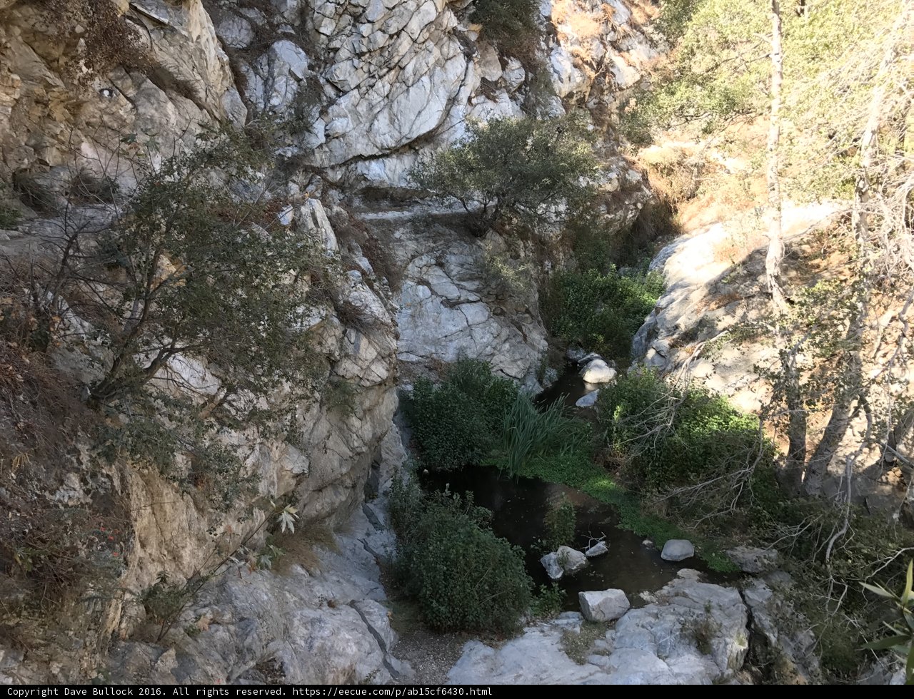 Slate Stream in Monrovia Canyon