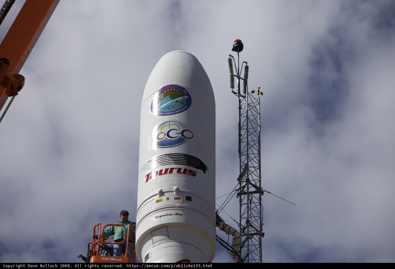 The Mighty Rocket on the Crane
