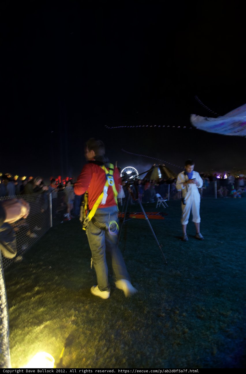 Kite Flying in the Dark