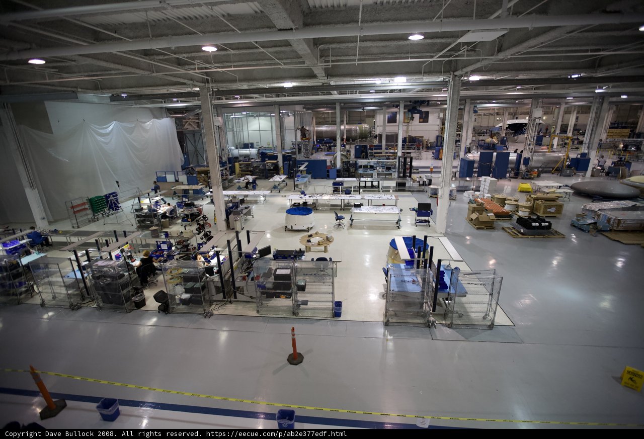 Inside an Industrial Hangar