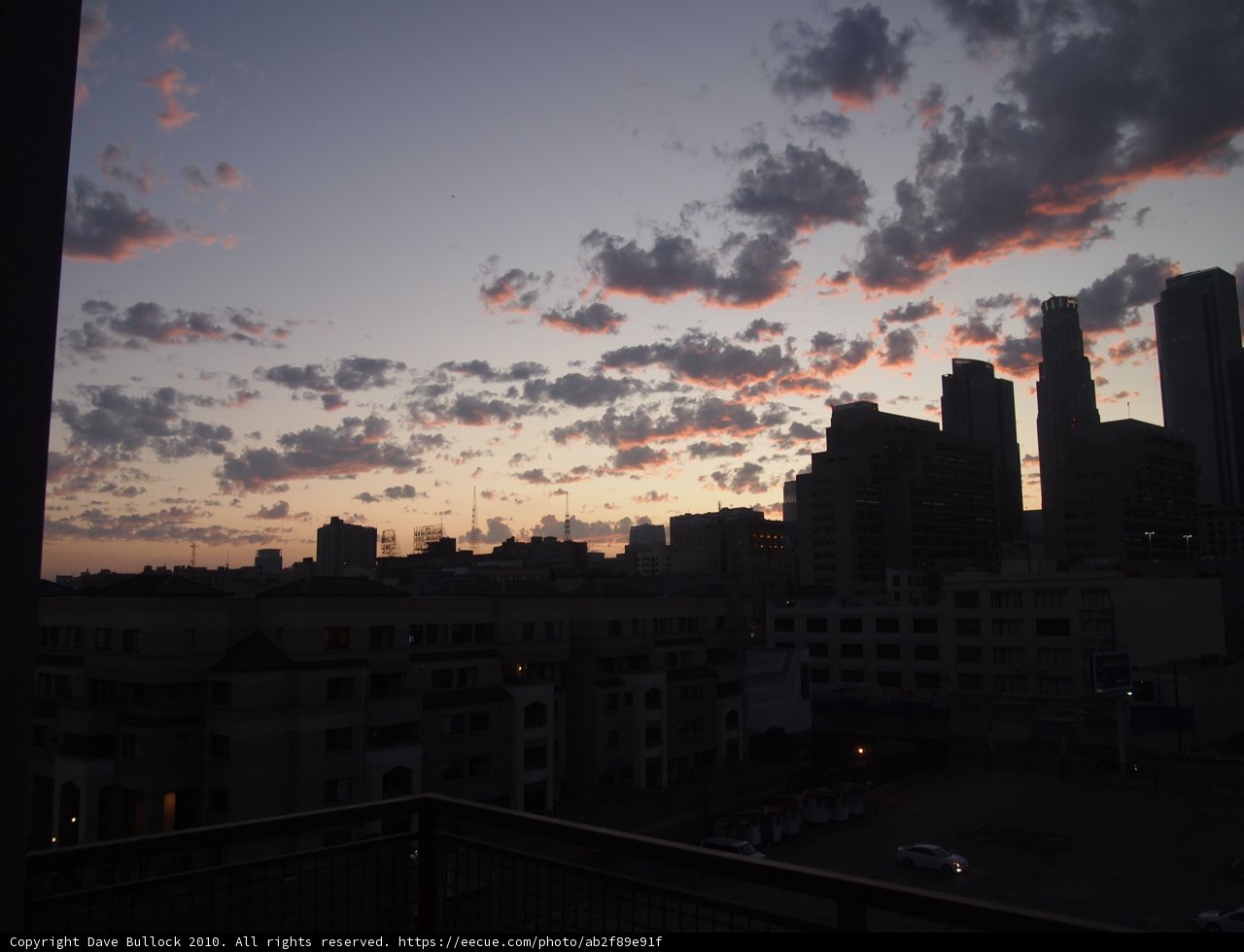 Sunset over the Metropolis