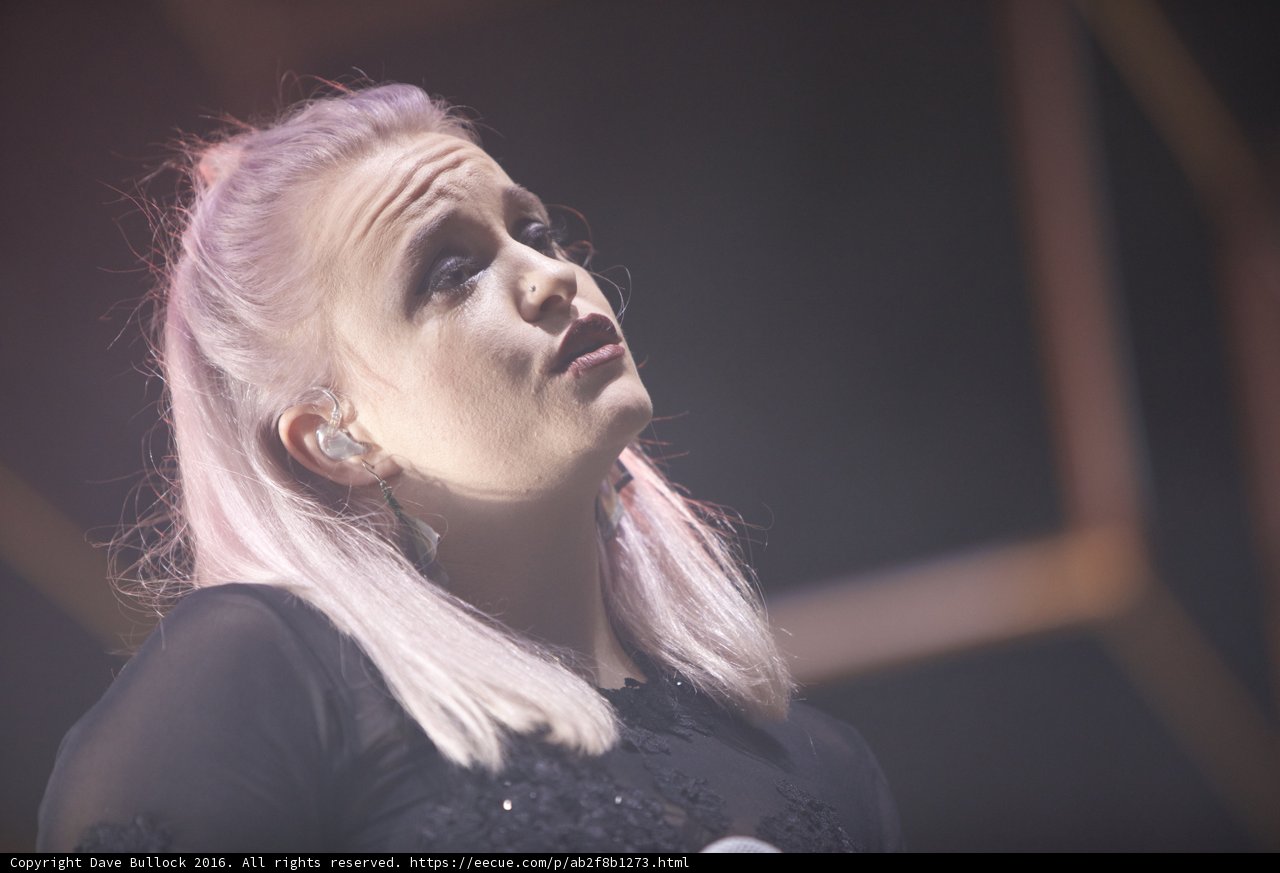 Pink-Headed Performer Takes the Stage