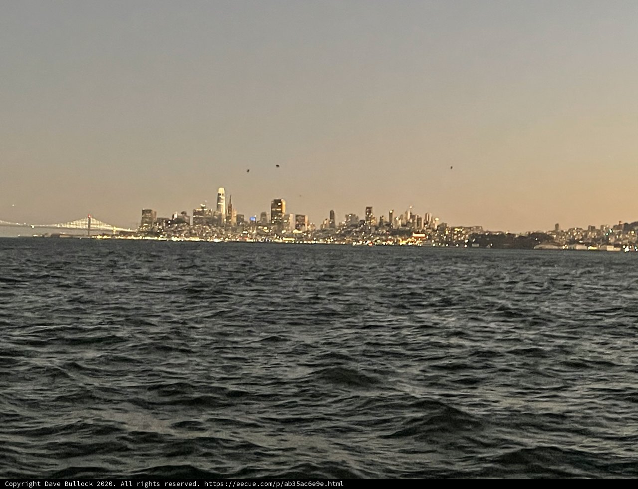 Urban Oasis: Panoramic View of San Francisco Bay