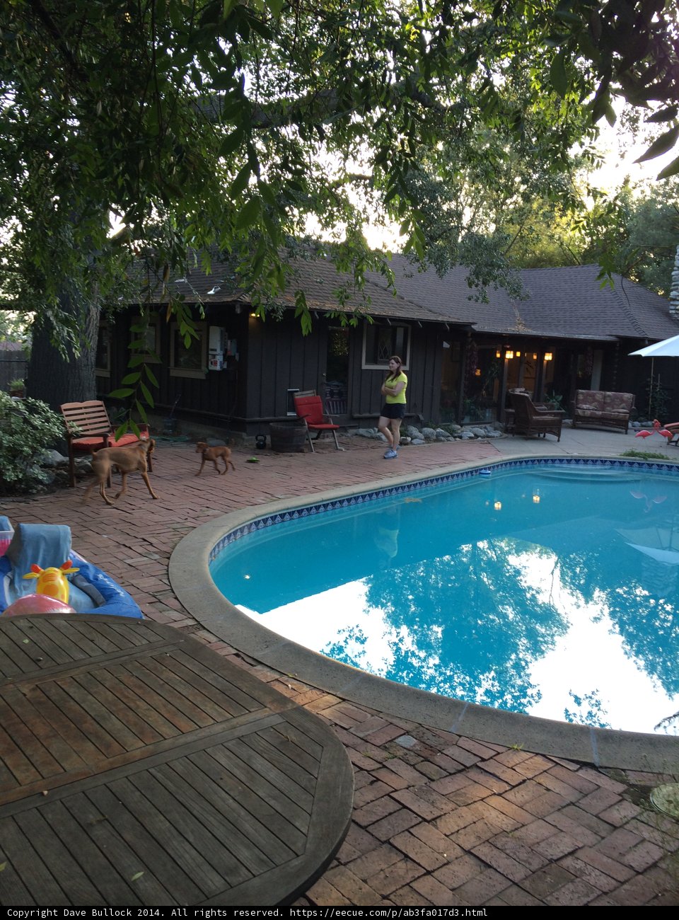 Relaxing at the Resort