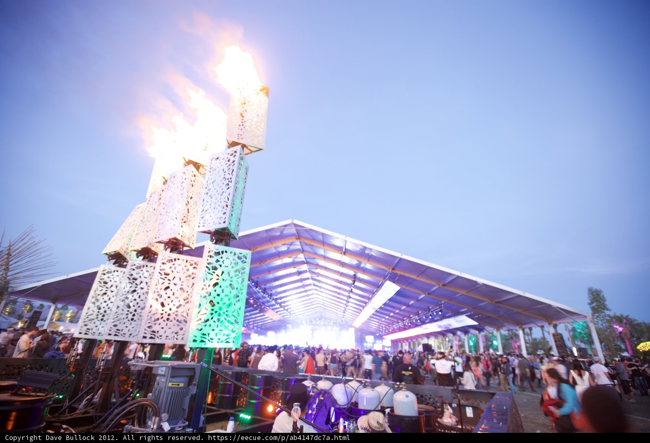 Flames of Fun at Coachella Festival