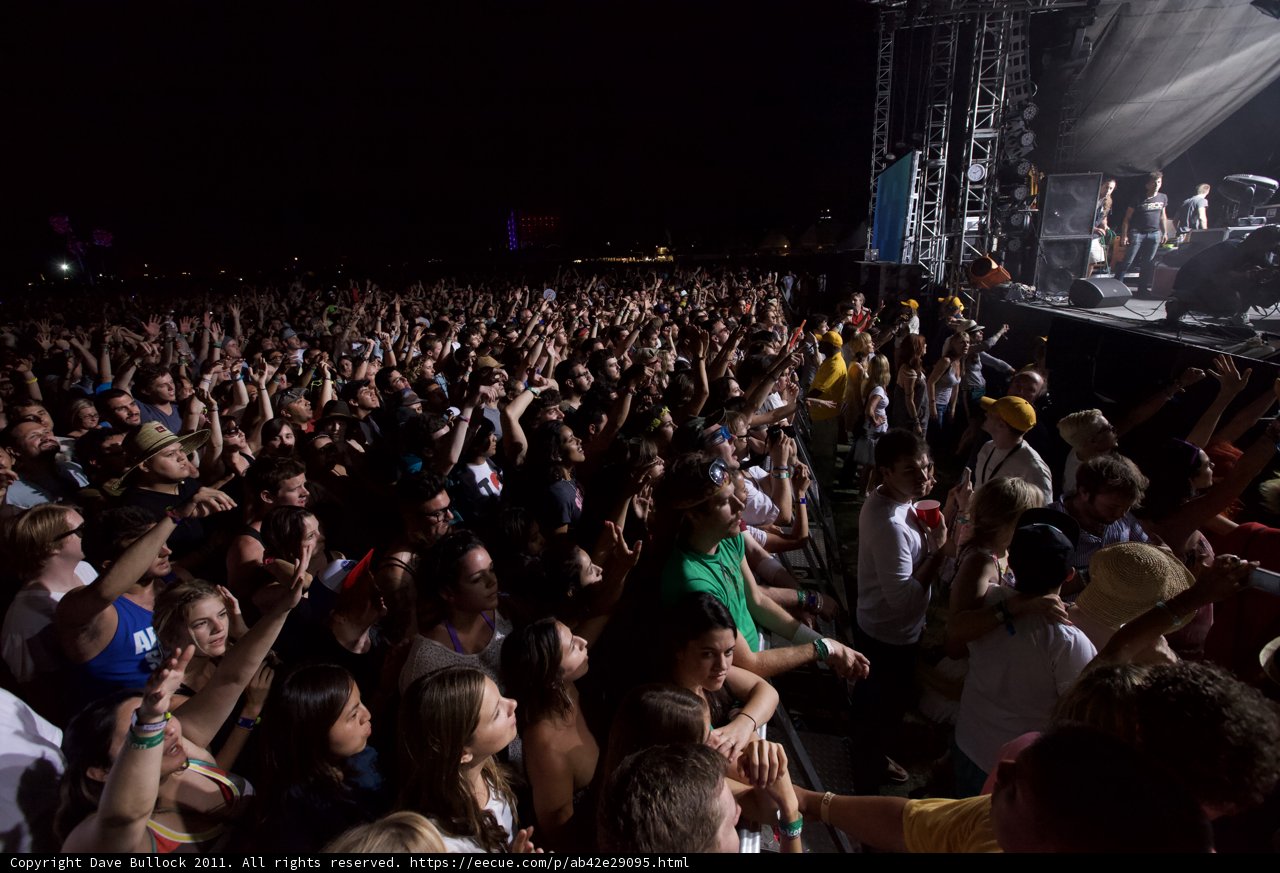 Coachella Crowd Goes Wild
