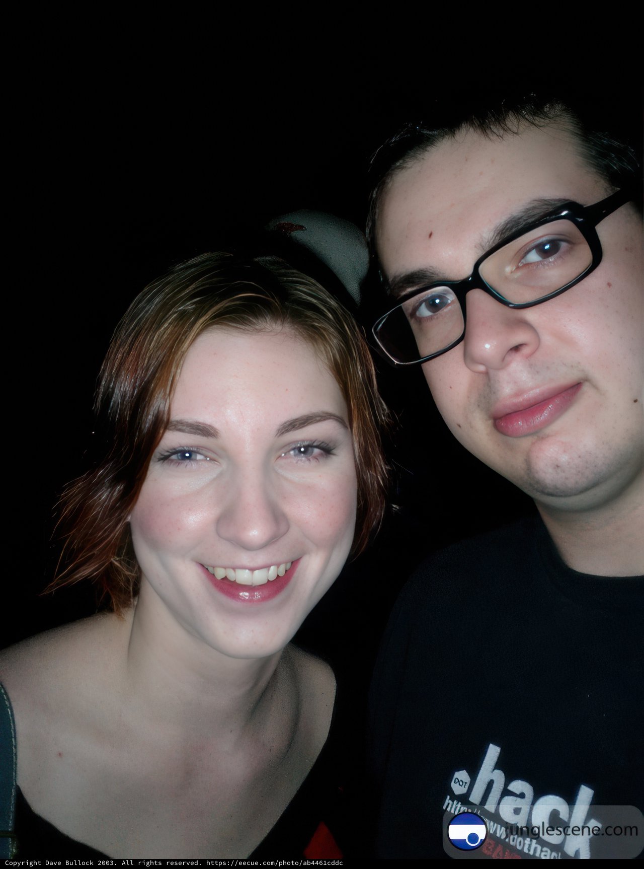 Smiling Couple in Glasses