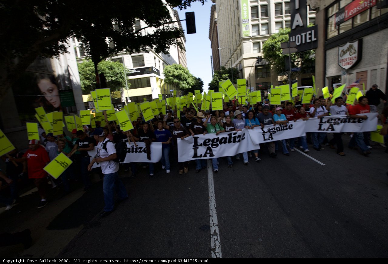 Mayday Rally - Protesters Marching Against Corporate Greed
