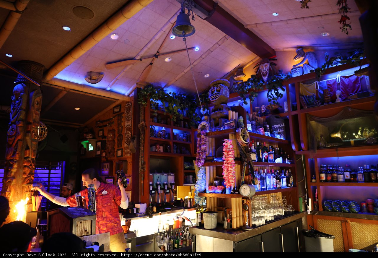 Nightlife at the Disneyland Hotel Pub