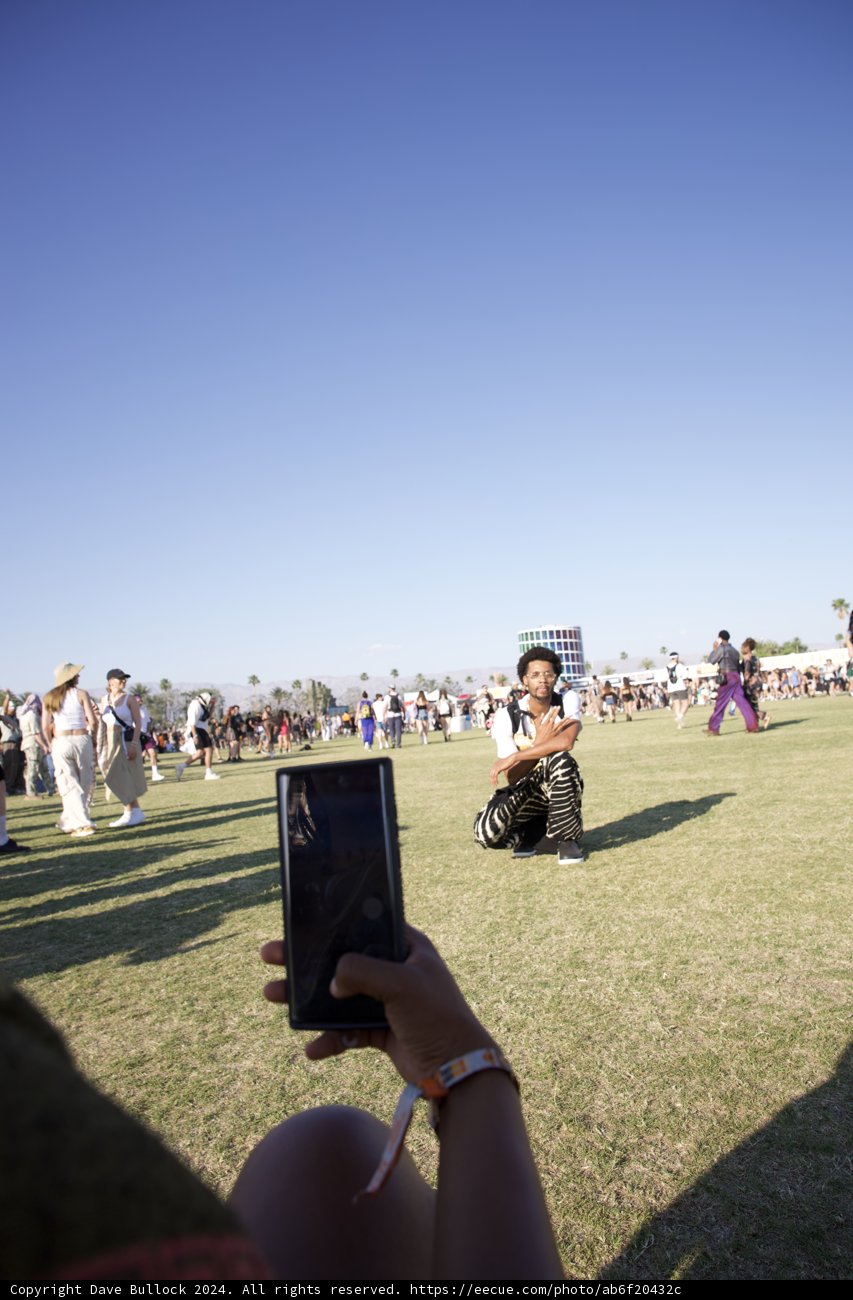 Life Framed: A Moment at Coachella 2024