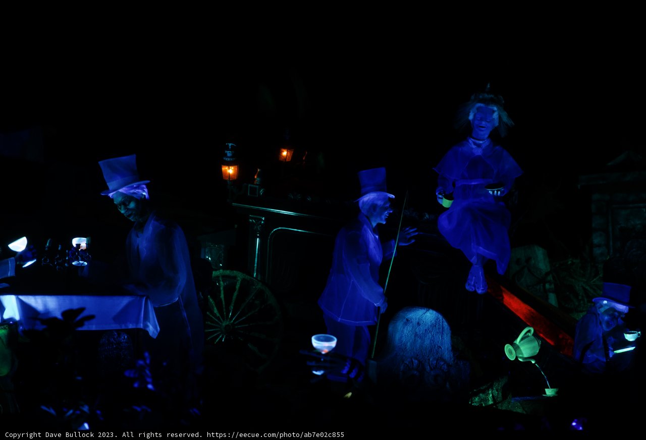 Frightful Fun at Disneyland's Haunted House
