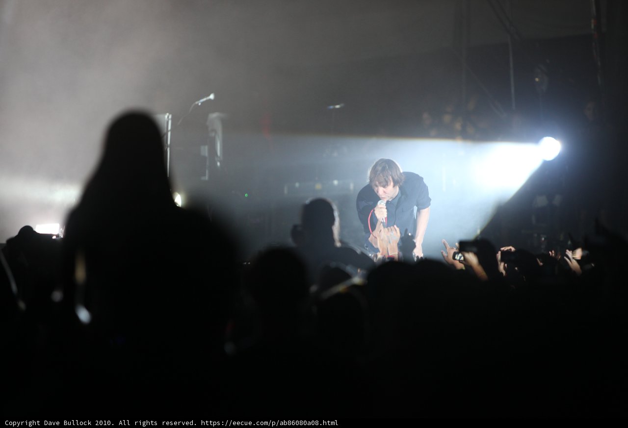 Thomas Mars Rocks the Stage at Coachella