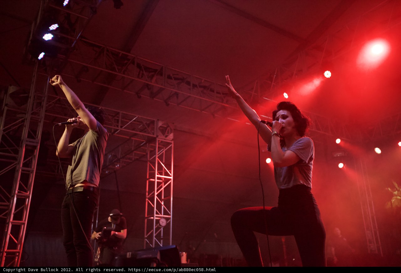 Rocking the Stage at Coachella 2012