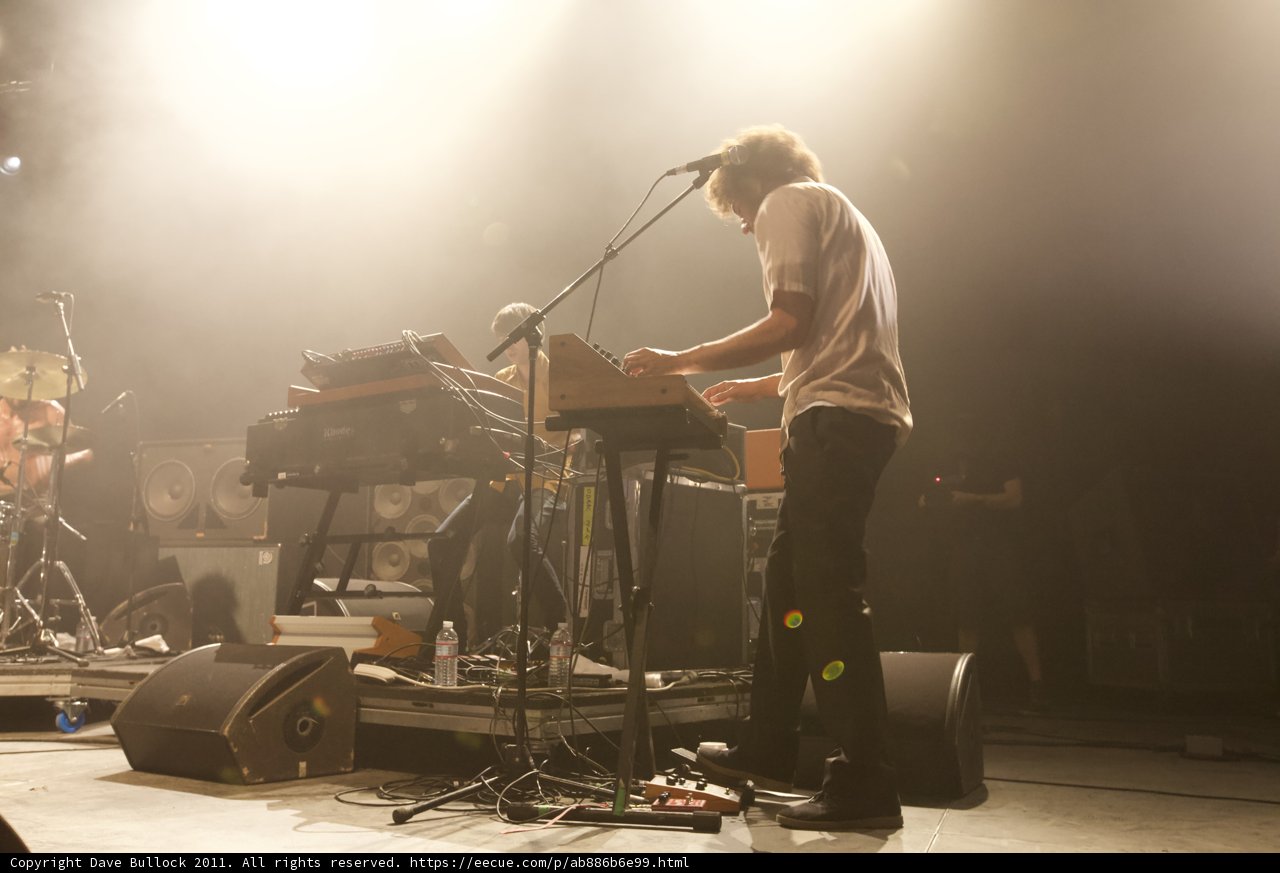 Keyboardist lights up Coachella stage