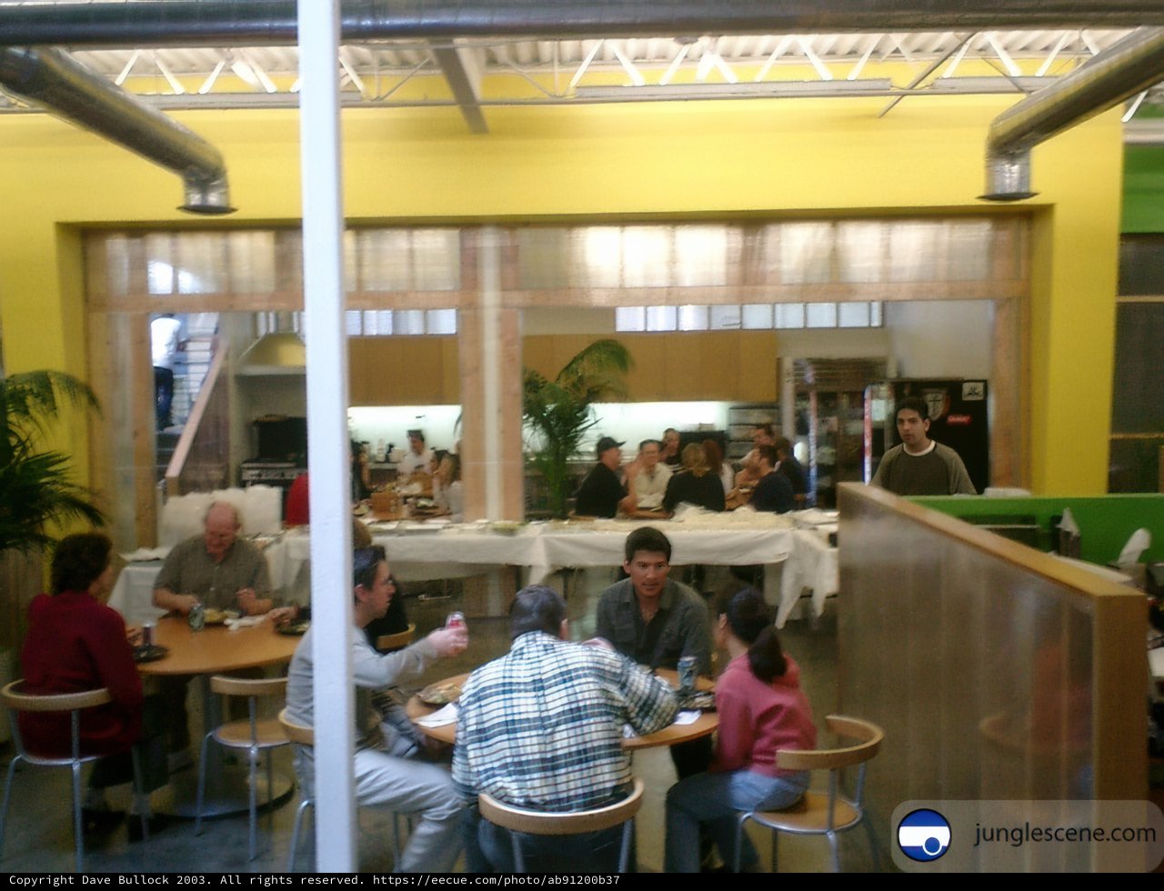 Dining at the Food Court