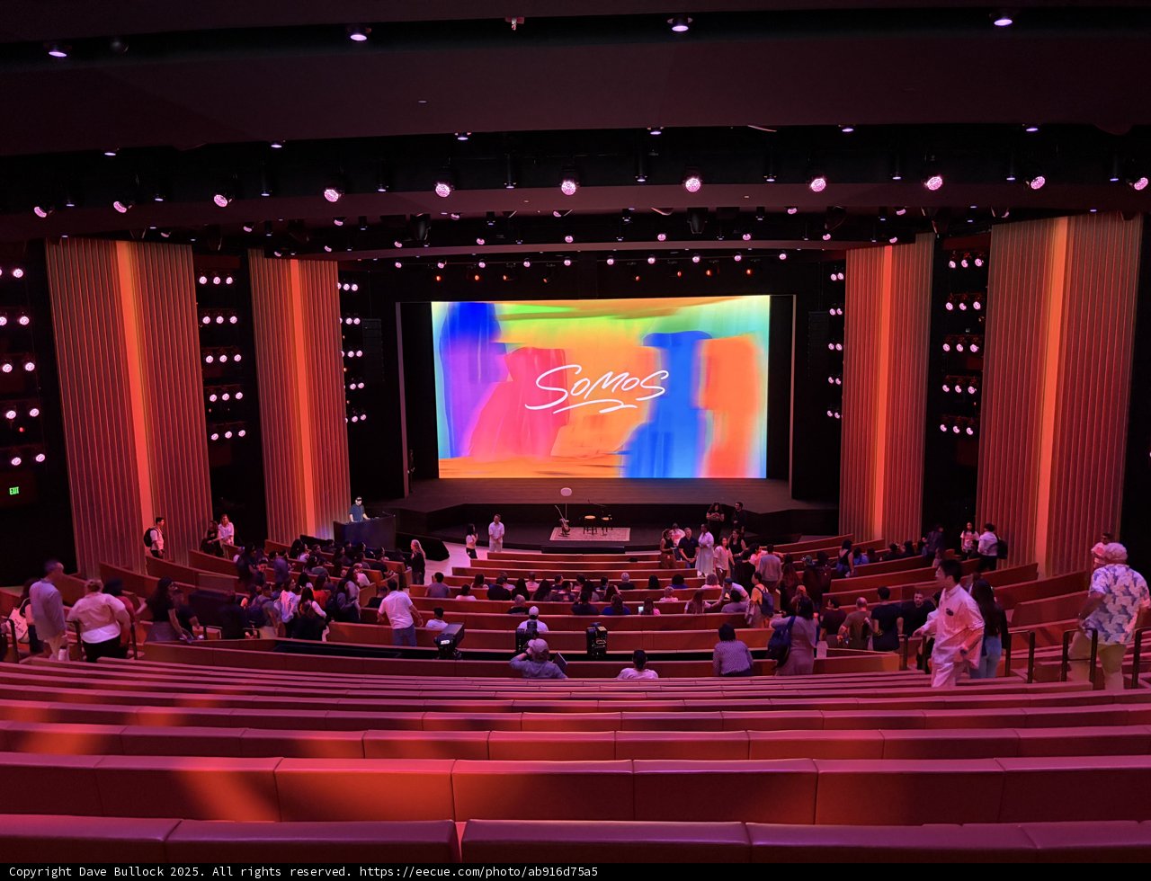 Gathering at the Steve Jobs Theater
