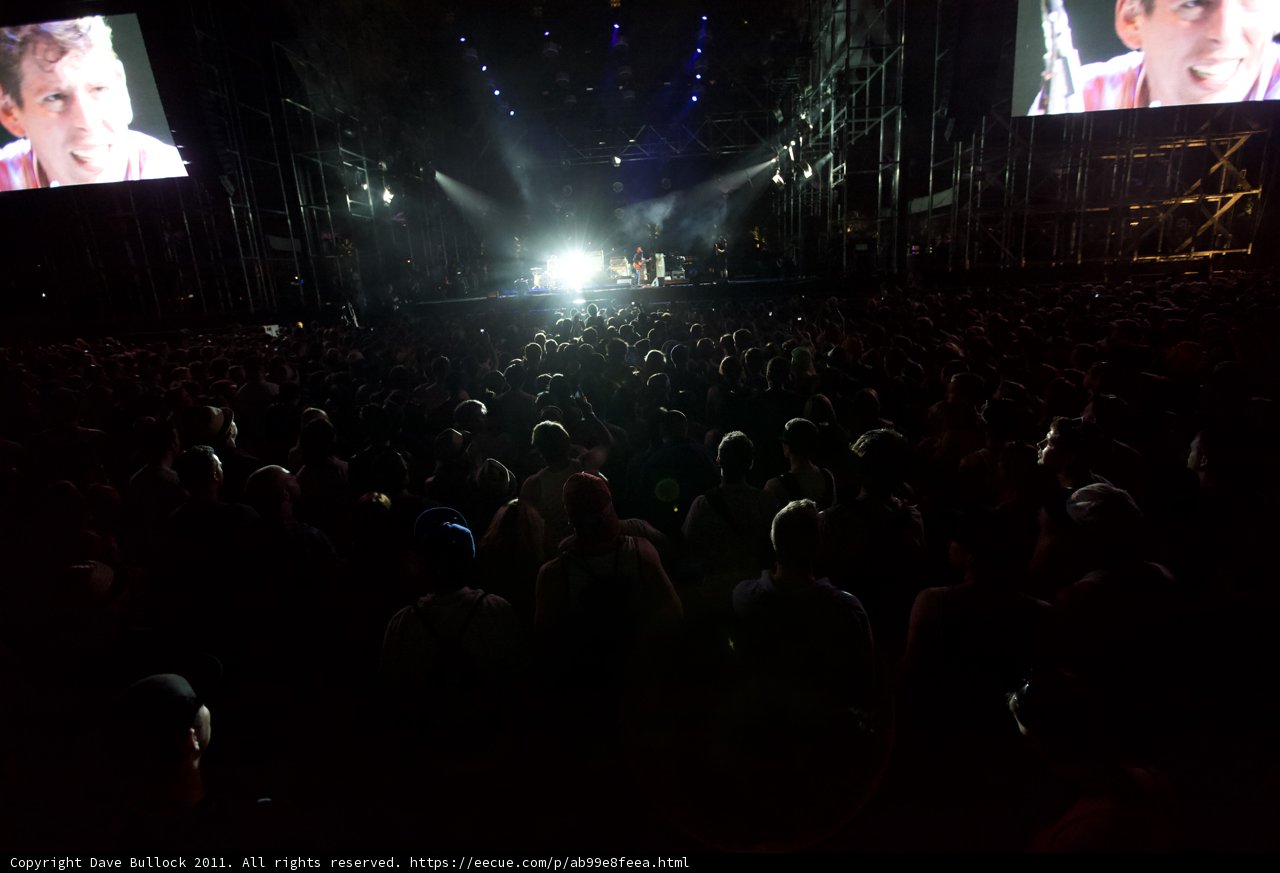 Coachella Crowd Captivated by Concert on Screen
