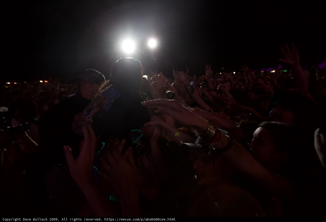 Electrifying Crowd at Coachella 2009