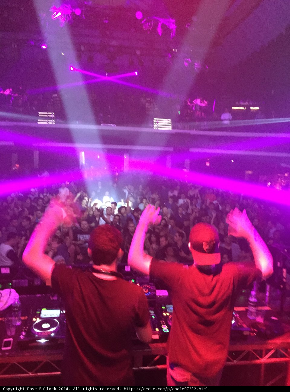 Nightclub Entertainers Hyping Up the Crowd