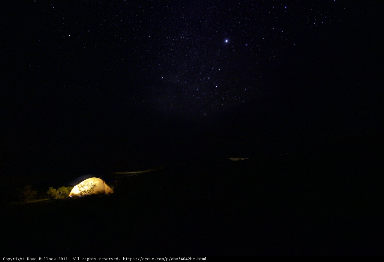 Starry Night Camping