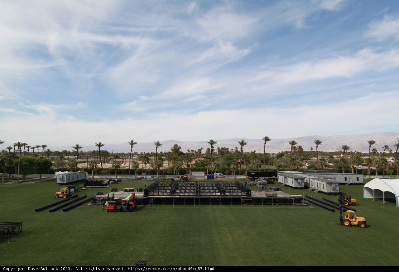 Stage in the Field