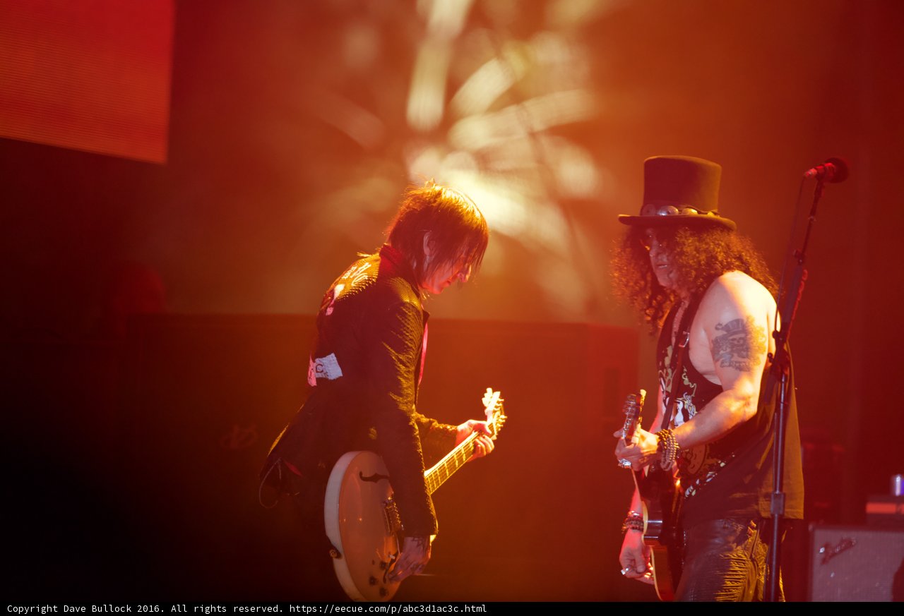 Rocking the Crowd with a Guitar