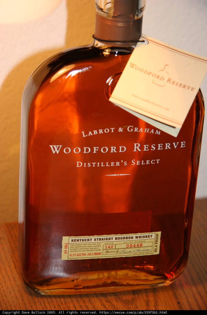 Woodford Reserve Whiskey