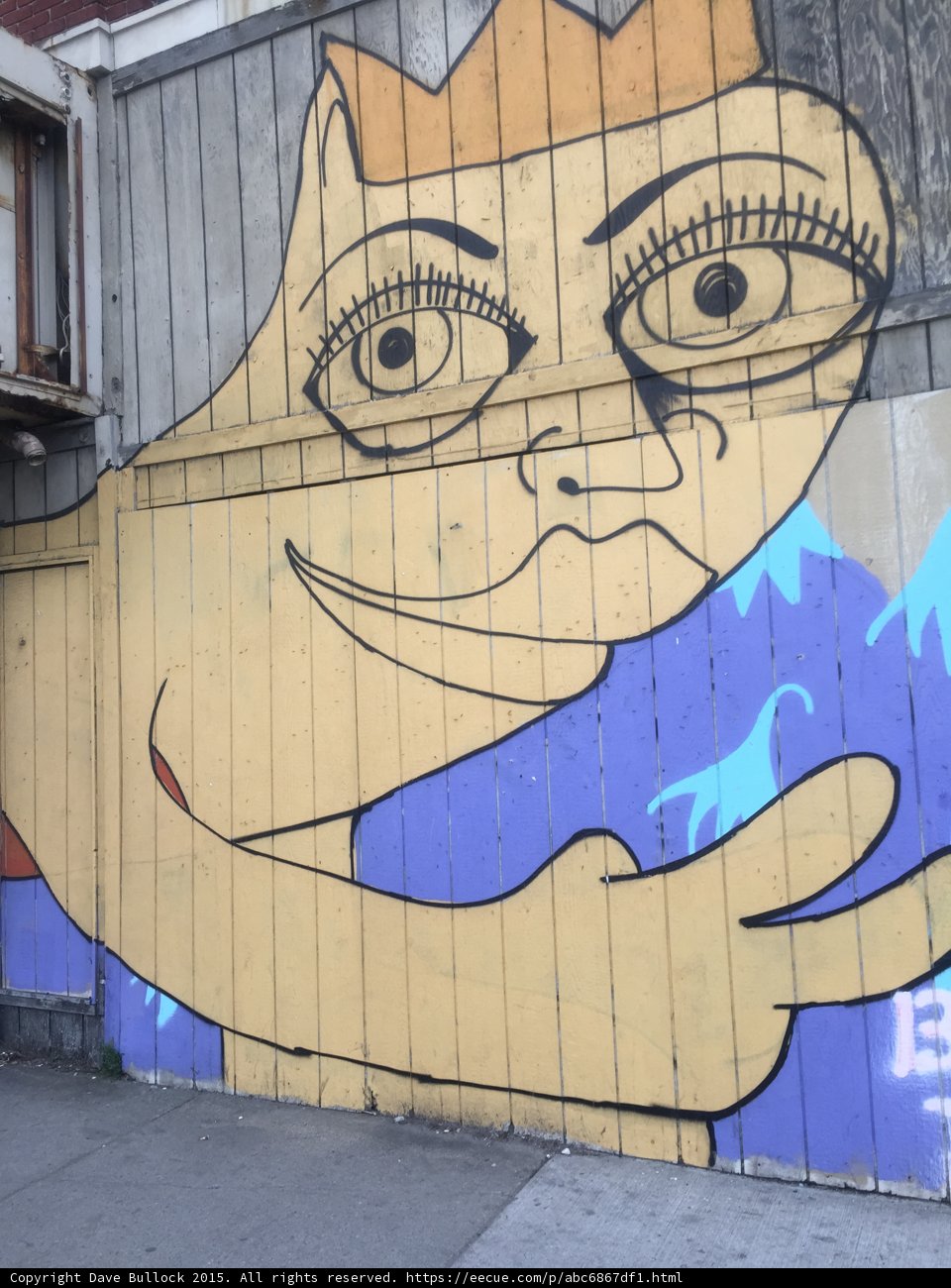 Colorful Cartoons on the Wall