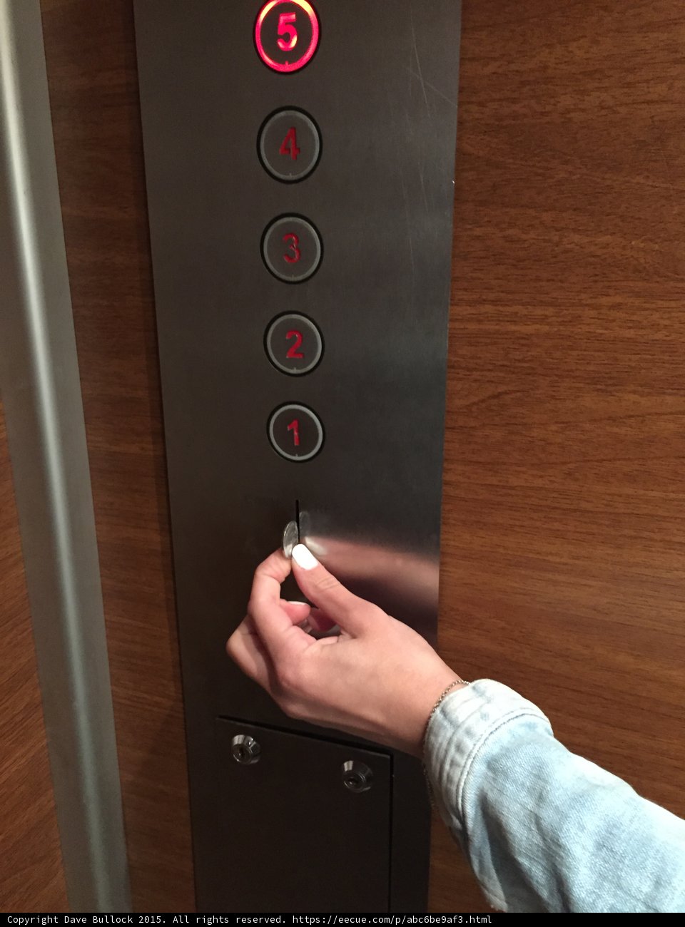 Selecting Floor 5