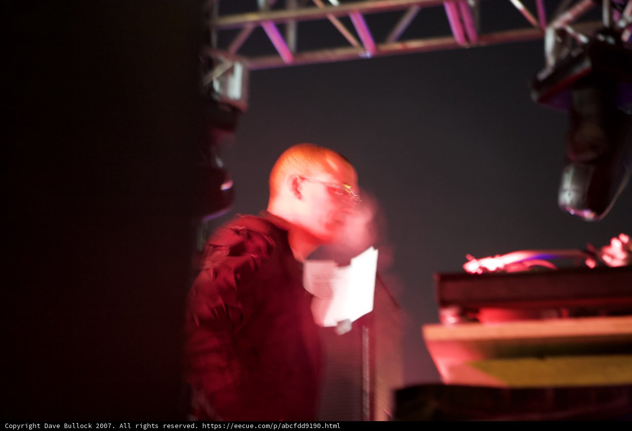 Solo Performance Under the Night Club Lights
