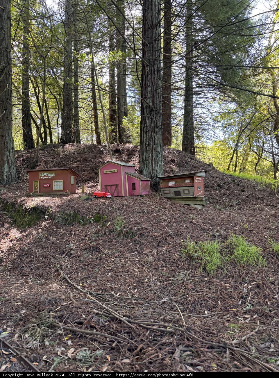 Miniature Village in the Woods