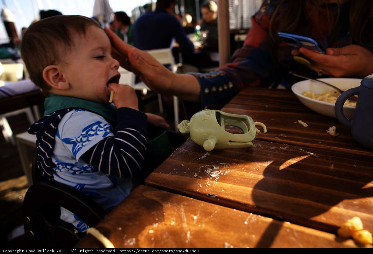 Baby's First Cafe Adventure