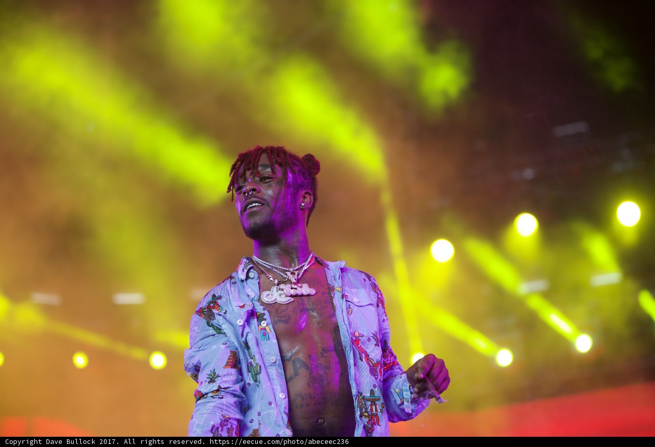 Lil Uzi Vert Rocks Coachella Stage in Floral