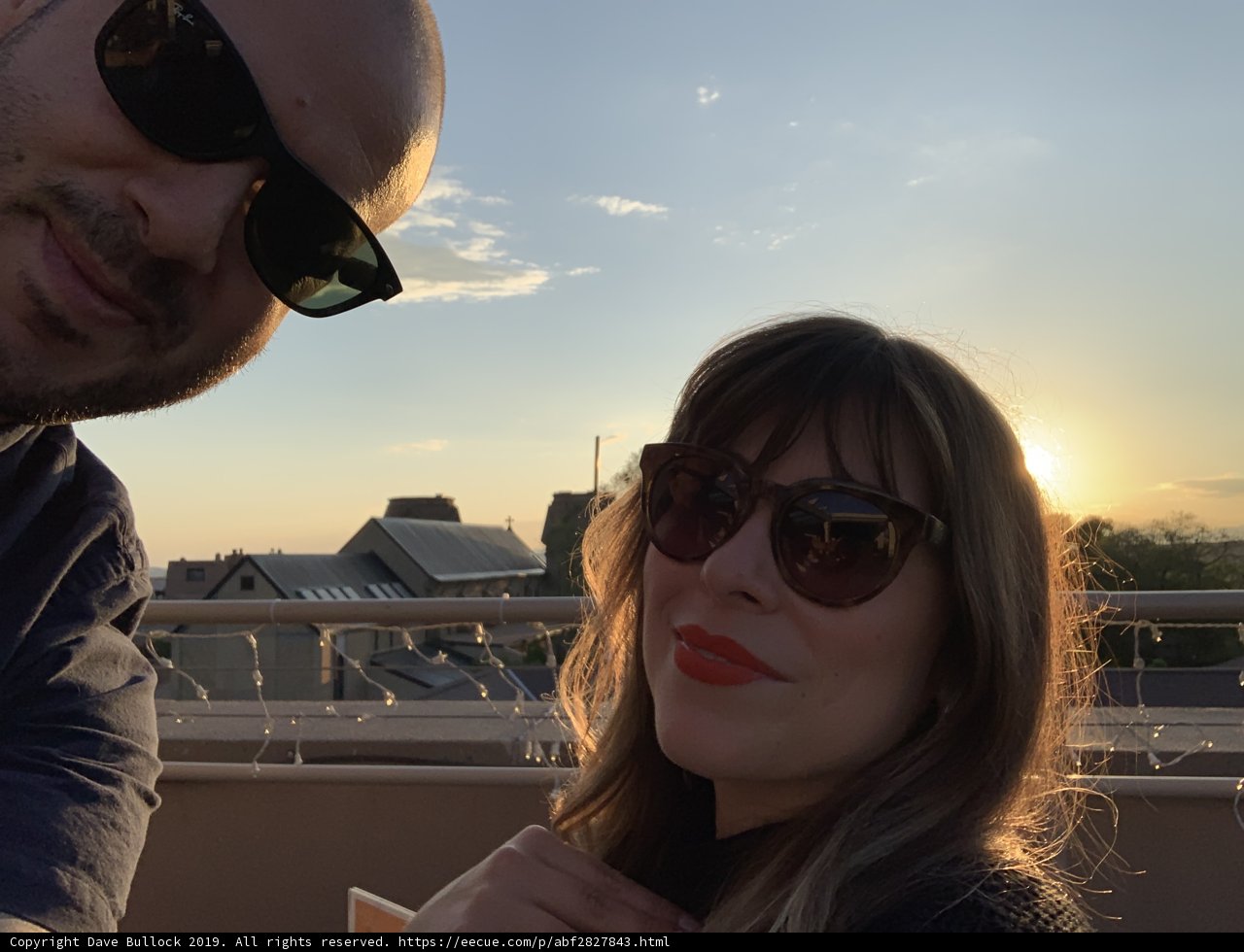 Sunset Selfie in Santa Fe