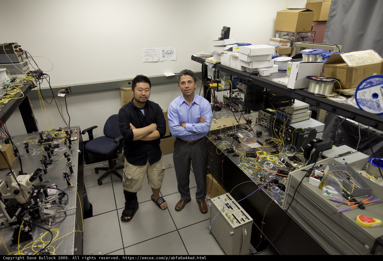 Two Men in a Computer Lab