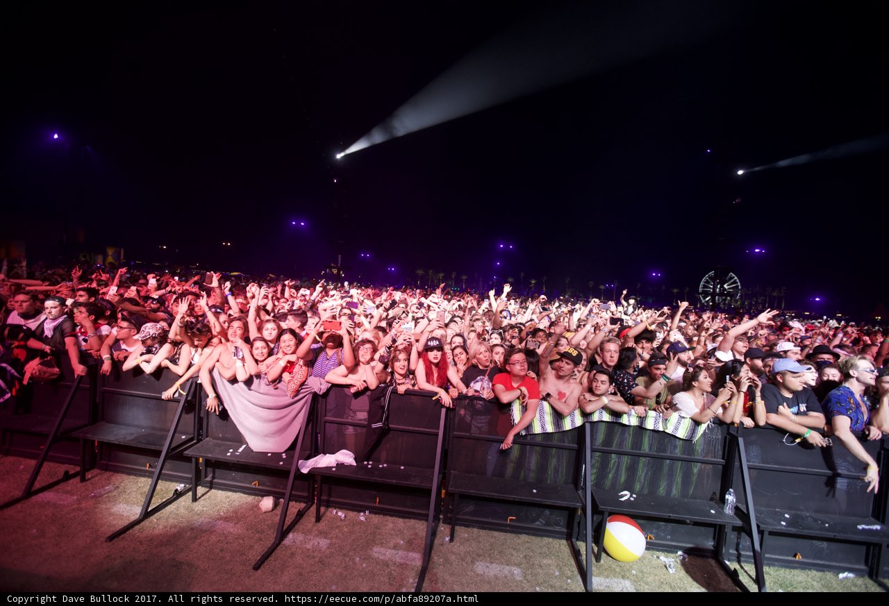 Coachella Crowd Goes Wild
