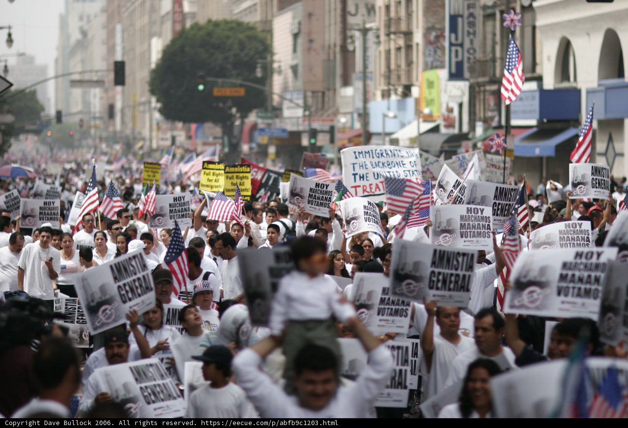 Protest Parade in the City