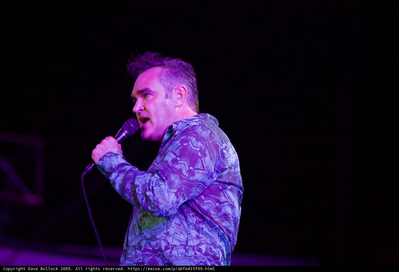 Morrissey Rocks Coachella with Solo Performance