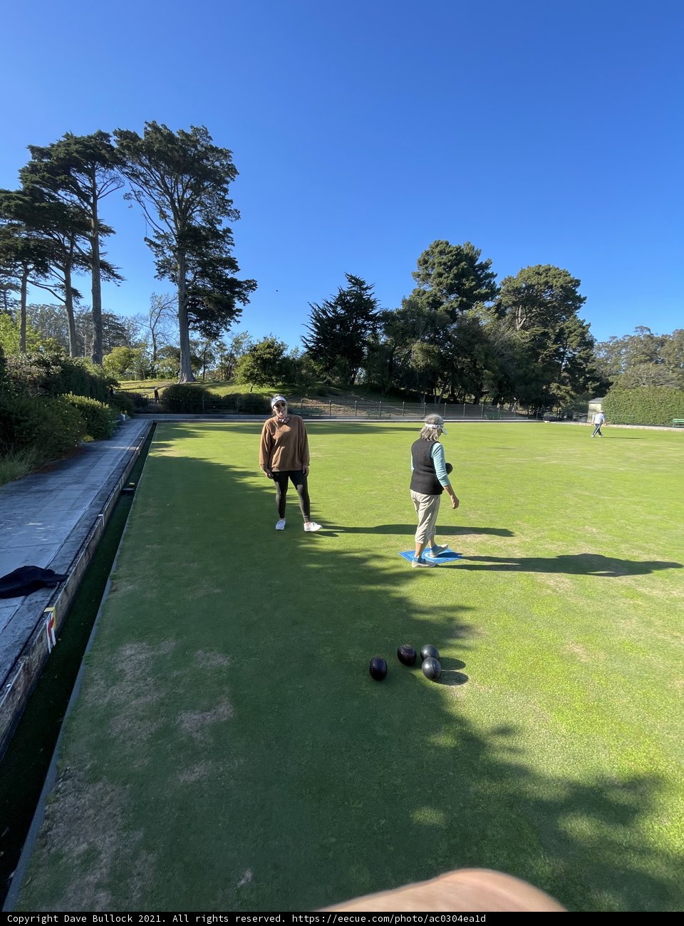Lawn Bowls Fun in Golden Gate Park