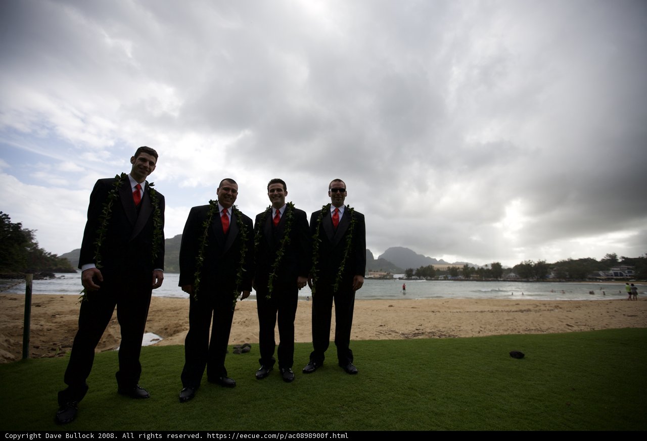 Suited up by the Ocean