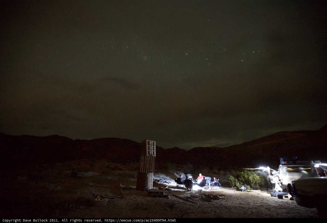 Starry Night Camping Adventure
