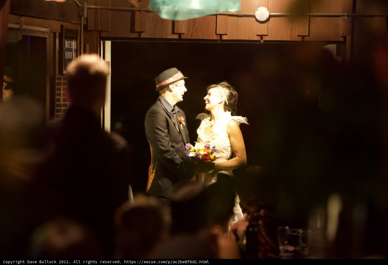 The Newlyweds at the Door